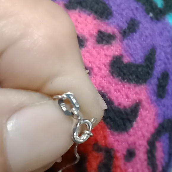 Italy Sterling Silver Carved Mother Of Pearl #A241 - Picture 6 of 9